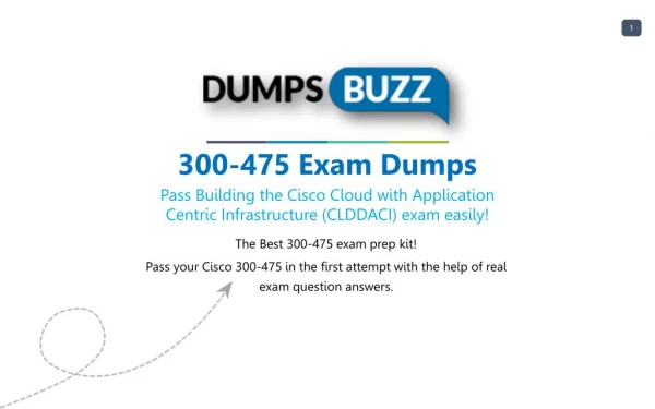 Get real 300-475 VCE Exam practice exam questions
