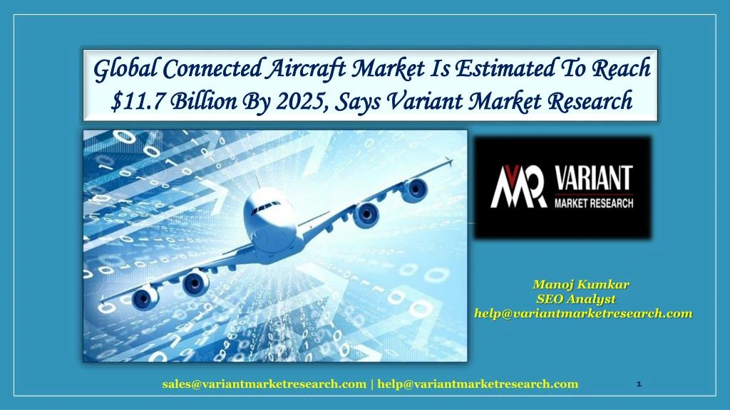 global connected aircraft market is estimated