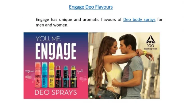 Deo Body Spray With Unique And Rich Aromatic Flavours