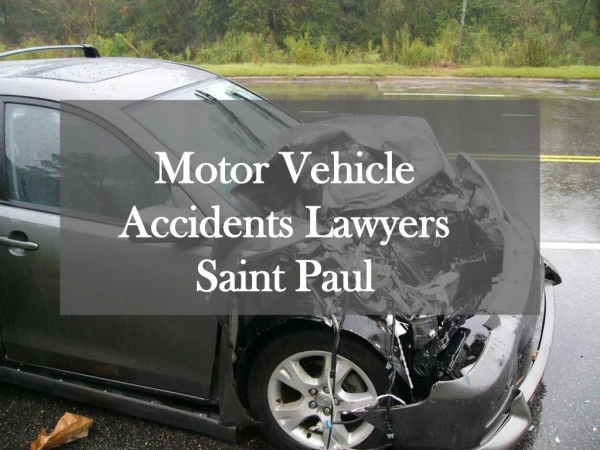 Hire professional motor vehicle accident lawyer