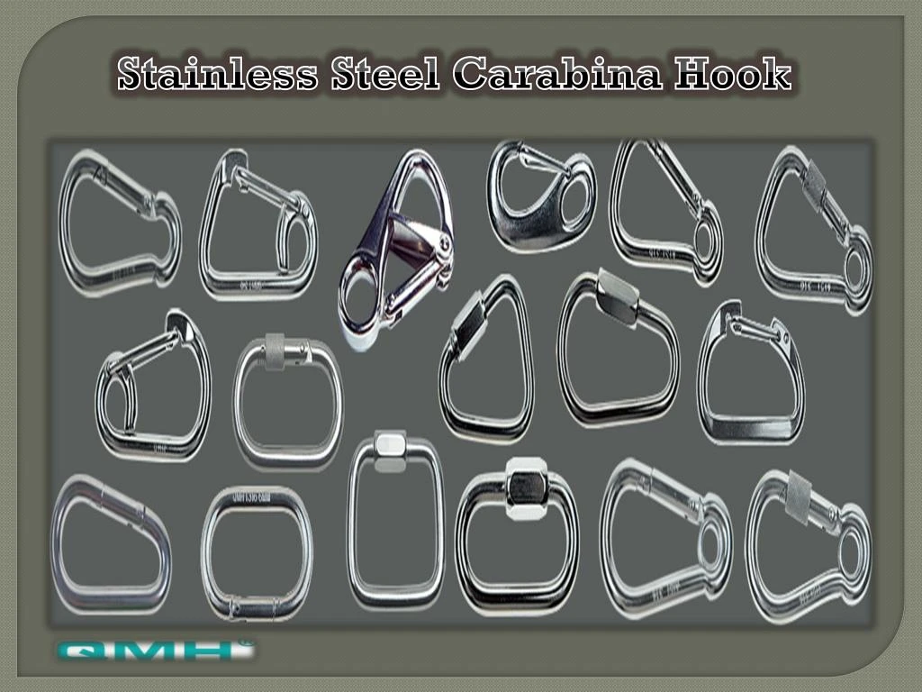 stainless steel carabina hook