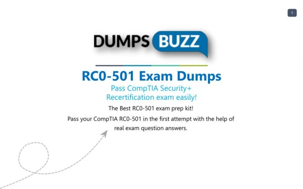 Updated RC0-501 Dumps Purchase Now - Genius Plan!