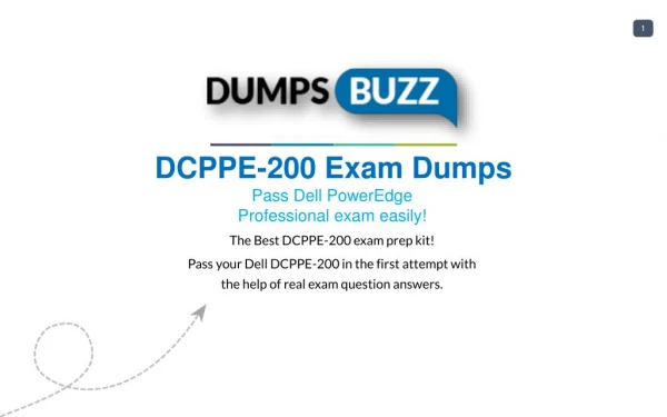 Get real DCPPE-200 VCE Exam practice exam questions