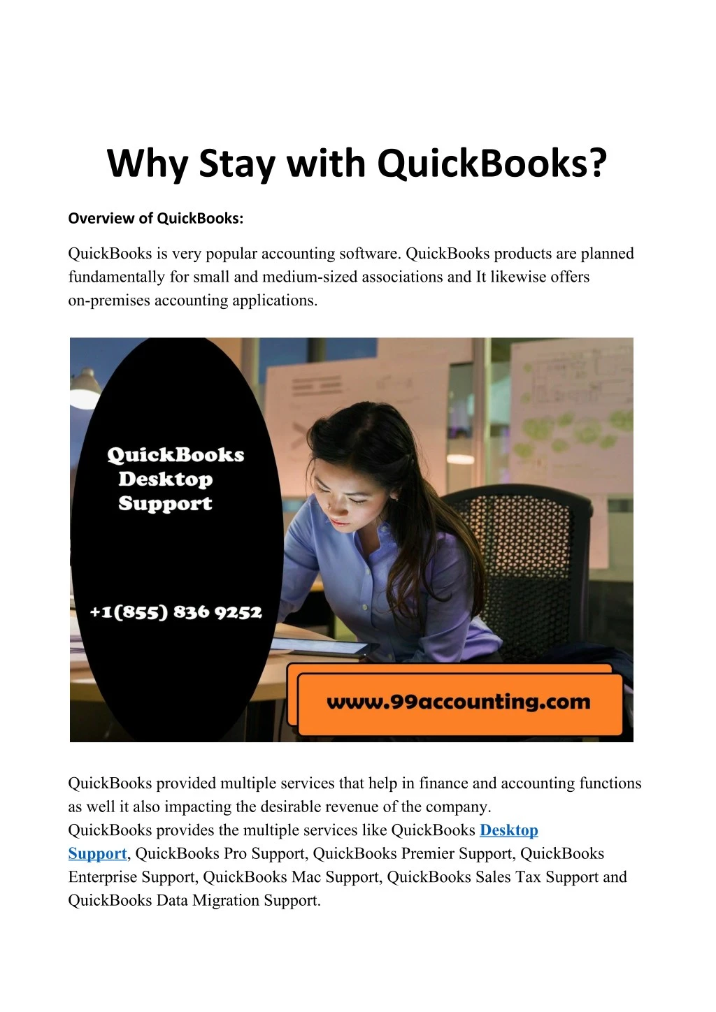 why stay with quickbooks