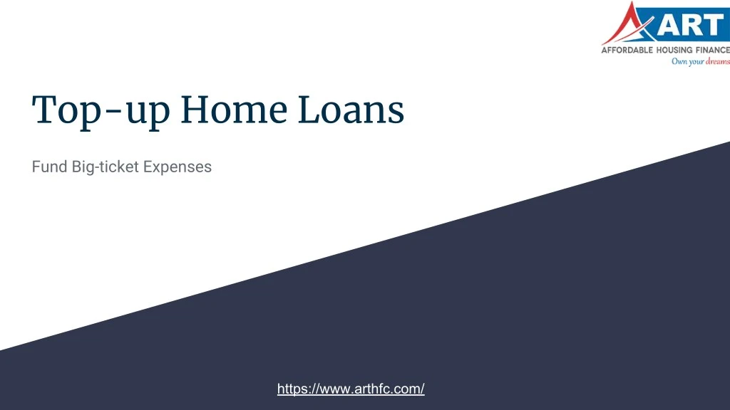 top up home loans