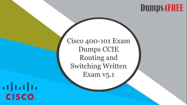 Cisco 400-101 Braindumps Actual Exam Question Answers