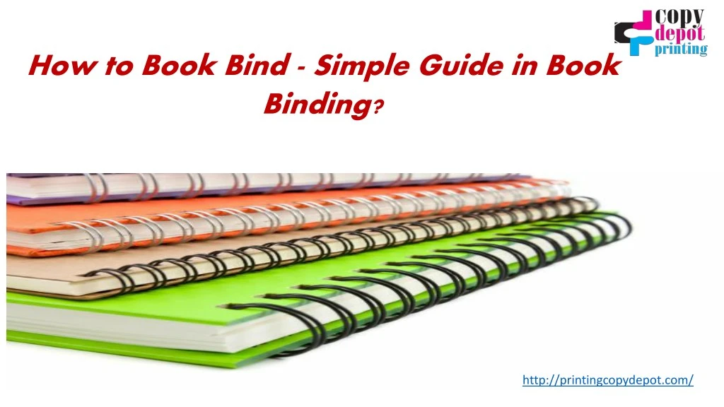 how to book bind simple guide in book binding