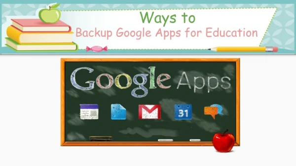 Backup Google Apps for Education Mailbox