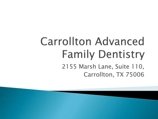 Carrollton Dentist