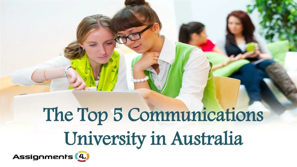 the top 5 communications university in australia