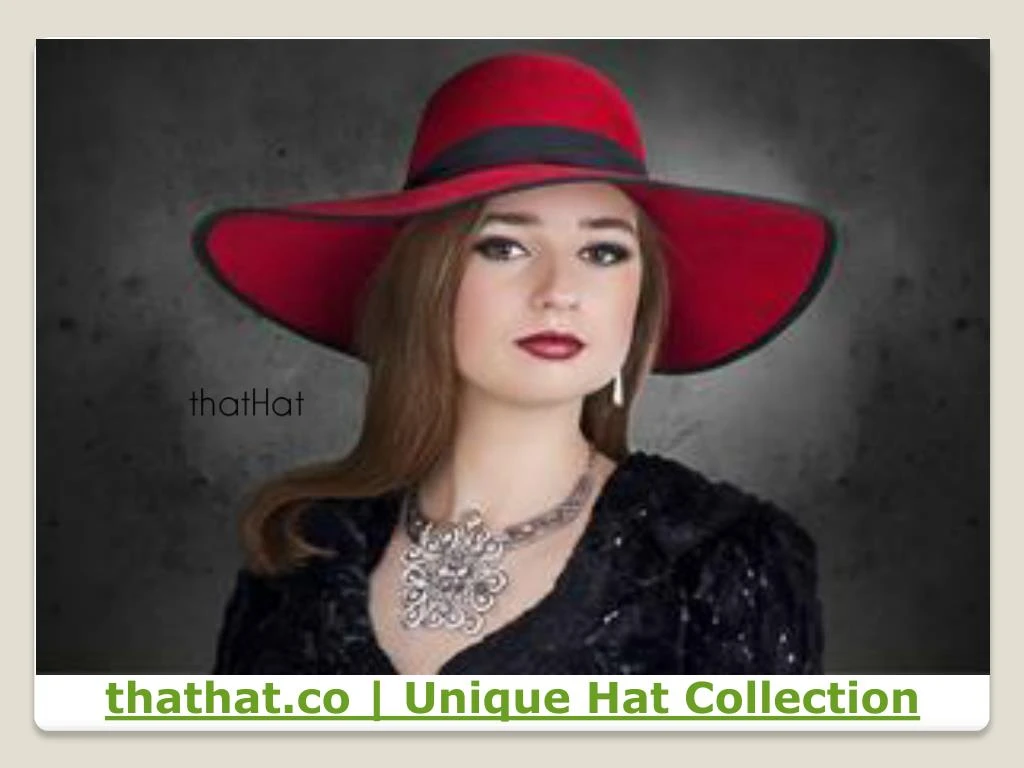 thathat co unique hat collection