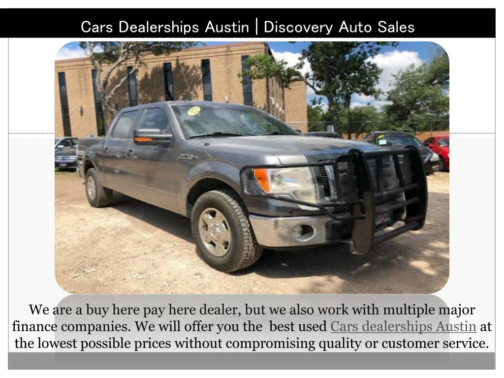 cars dealerships austin discovery auto sales