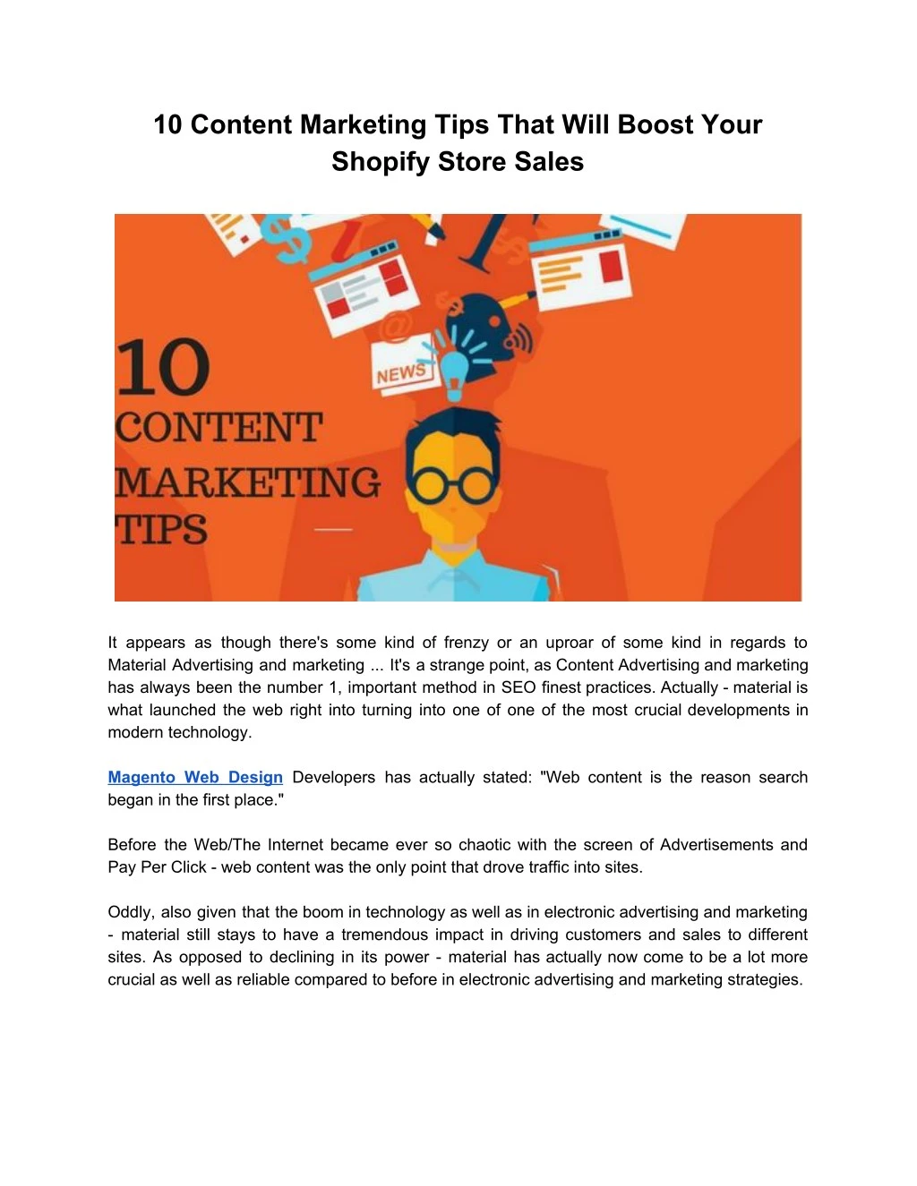 10 content marketing tips that will boost your