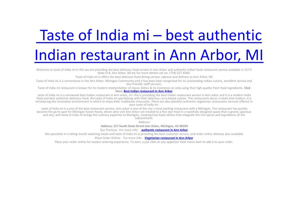 taste of india mi best authentic indian restaurant in ann arbor mi
