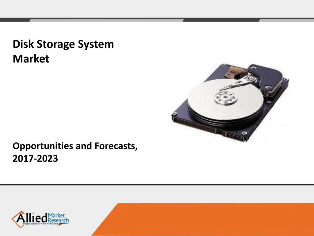 disk storage system market