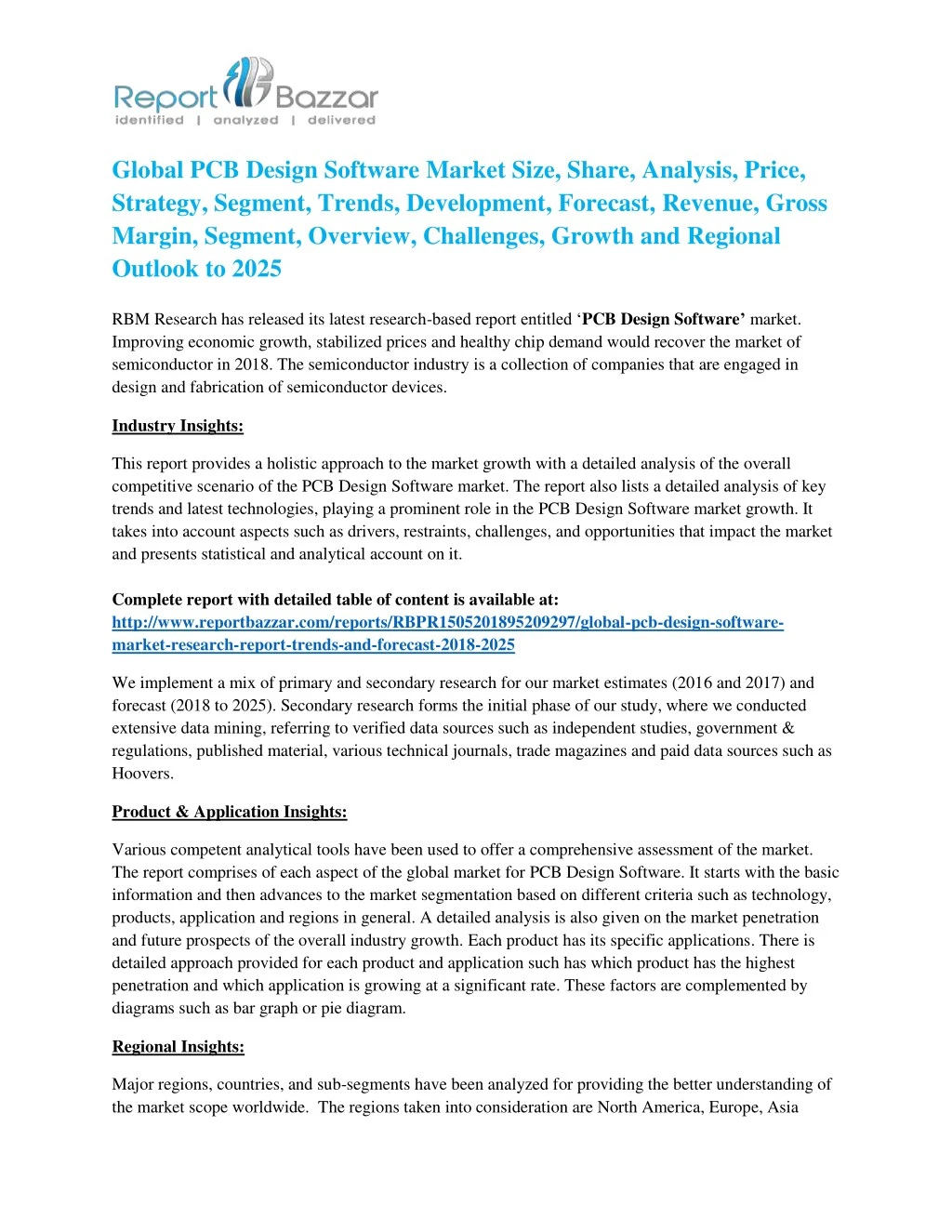 global pcb design software market size share