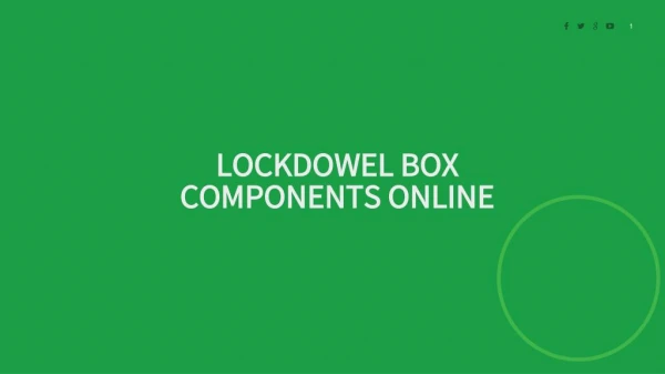 Lockdowel Box Components Online