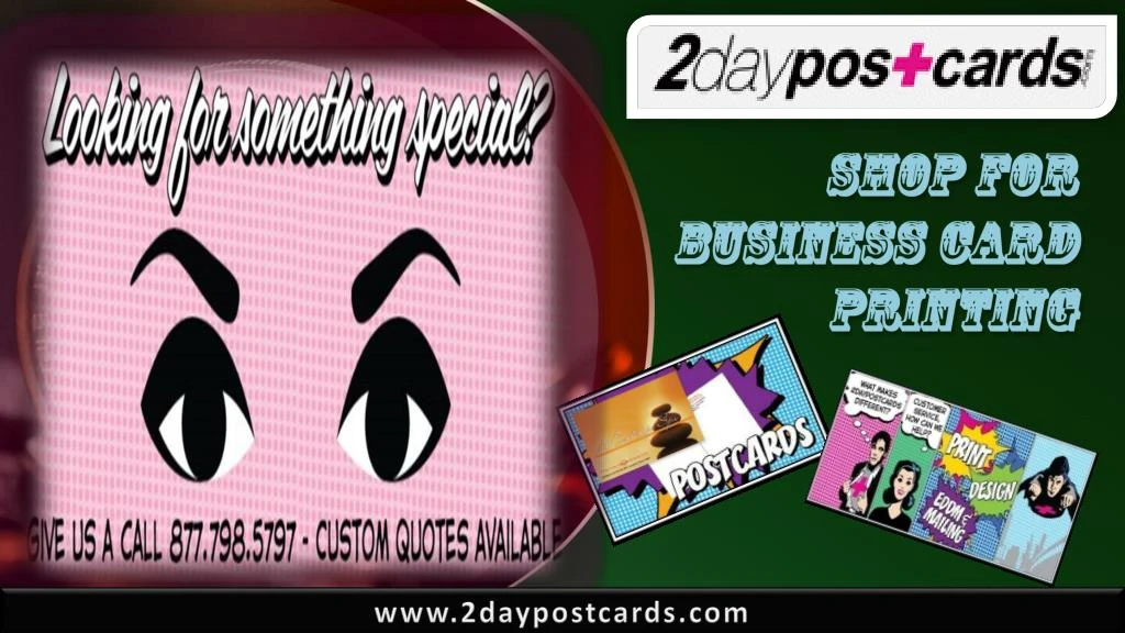 shop for business card printing