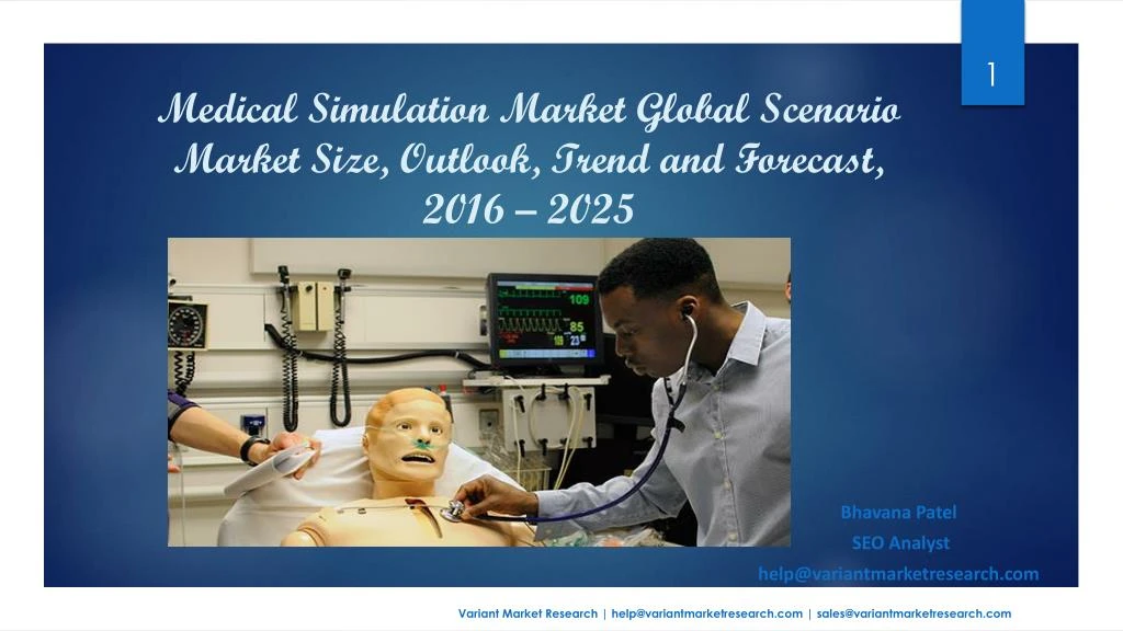 medical simulation market global scenario market size outlook trend and forecast 2016 2025