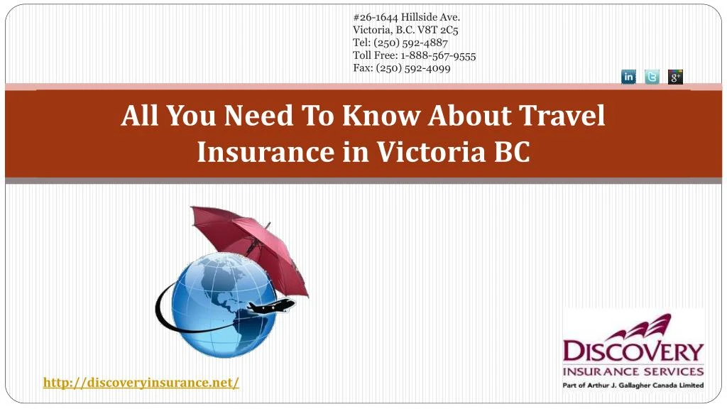 all you need to know about travel insurance in victoria bc