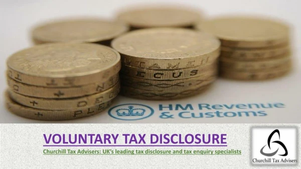 Voluntary Tax Disclosure