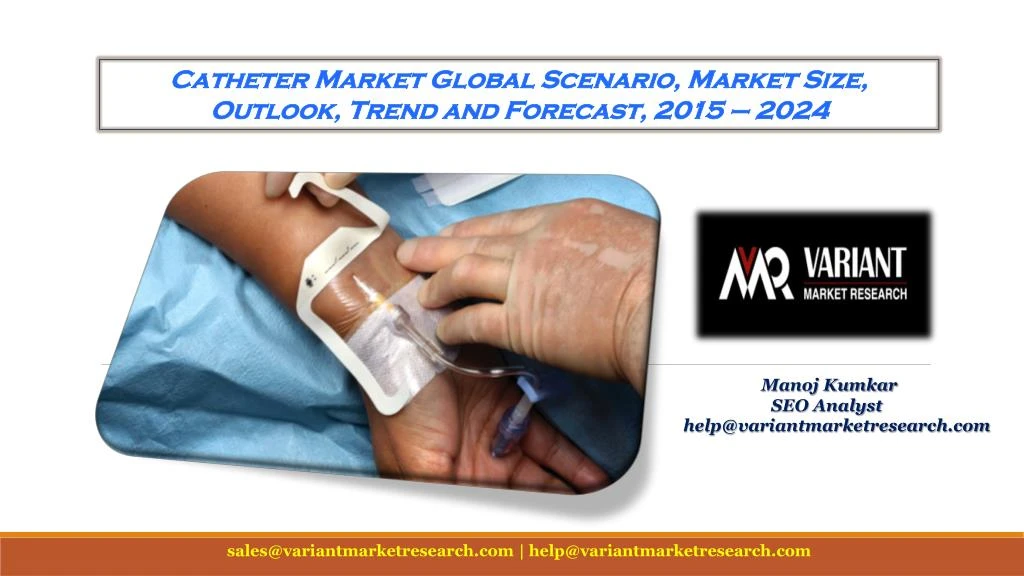 catheter market global scenario market size