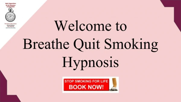 Quit Cigarette Permanently | Breathe Hypnotherapy