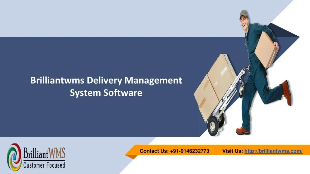 brilliantwms delivery management system software