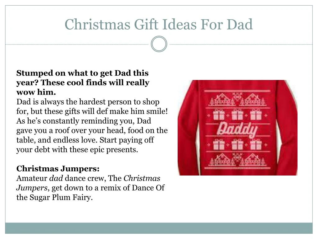christmas gift ideas for dad