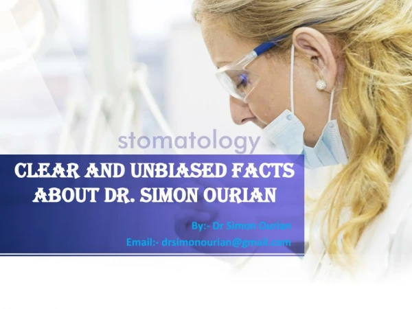 Clear And Unbiased Facts About Dr Simon Ourian Md