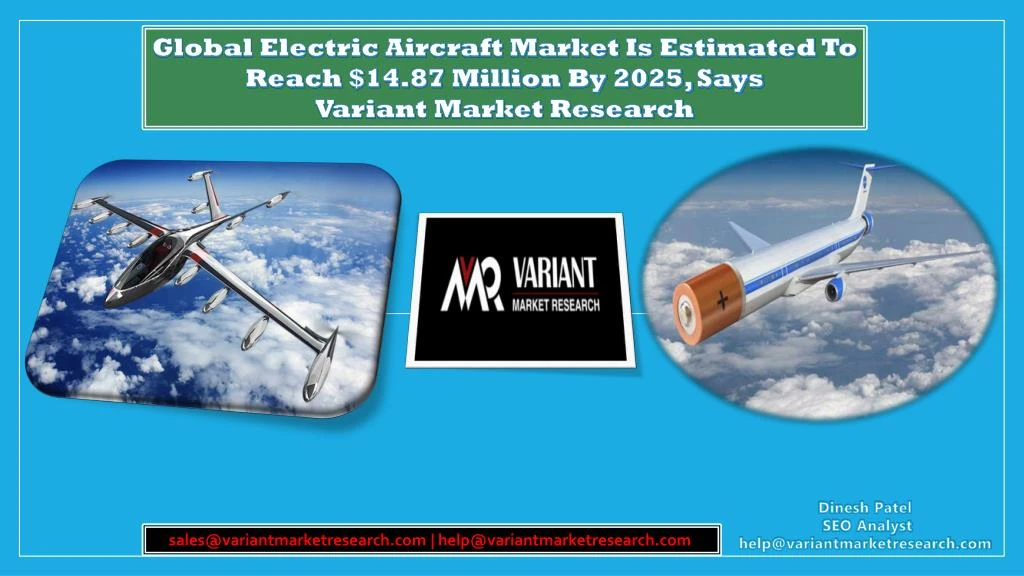 global electric aircraft market is estimated