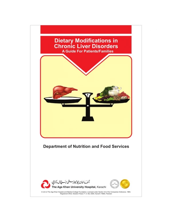 Dietary Modifications
