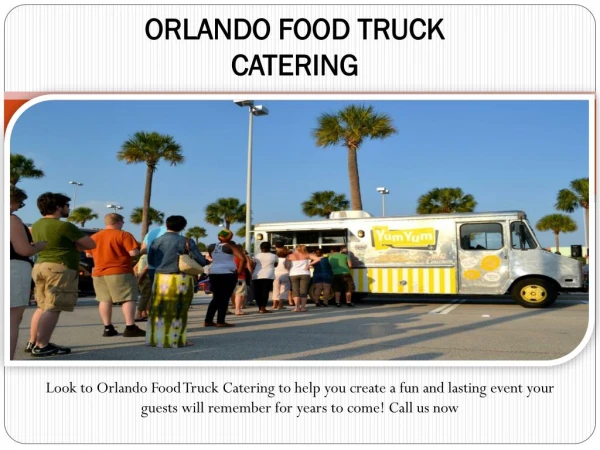 Food Truck Catering Services Orlando