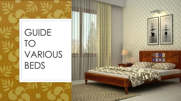 Best bed designs for beautiful bedroom interiors - Wooden Street