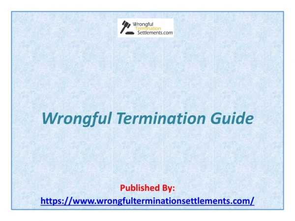 Wrongful Termination Resources