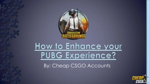 Get Tips to Enhance your Experience in PUBG