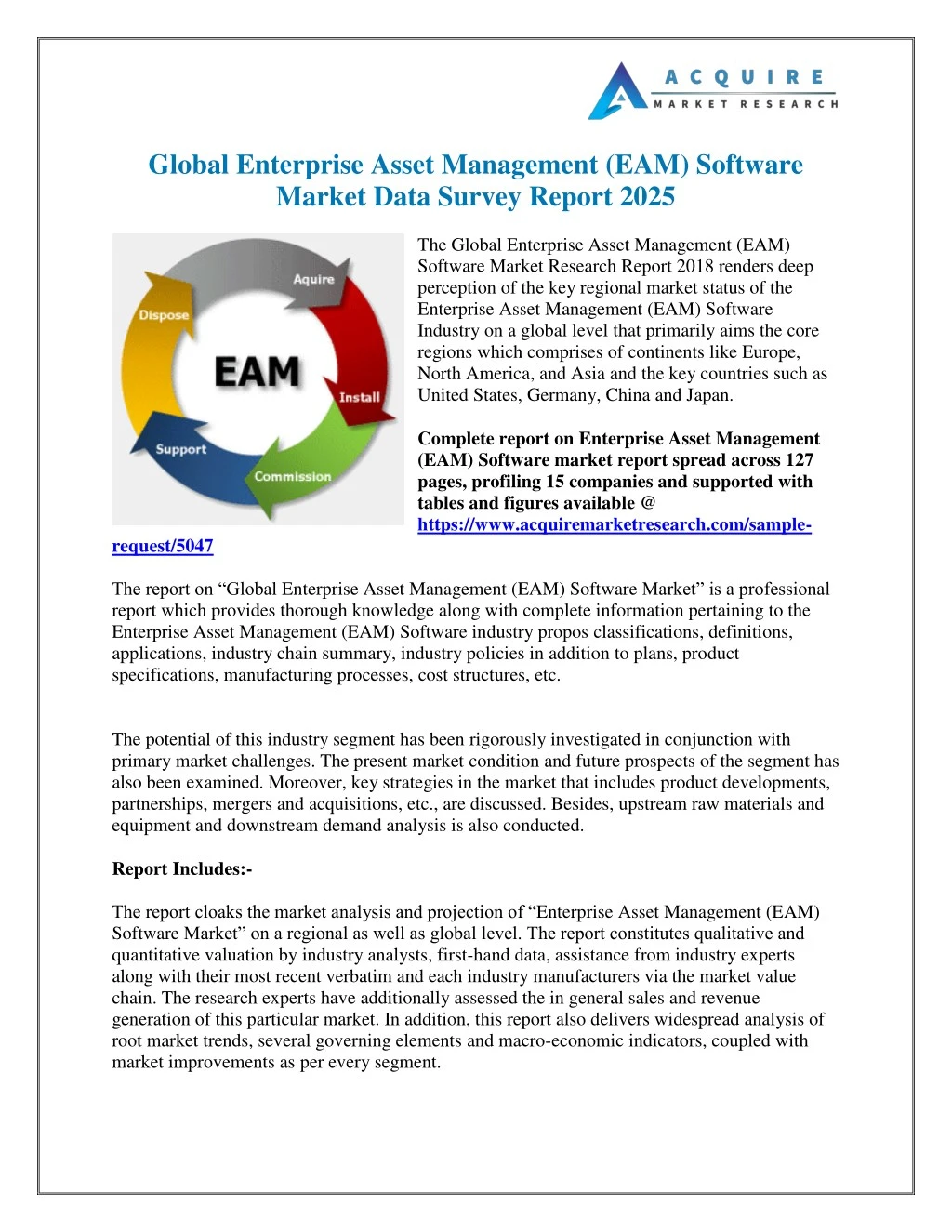 global enterprise asset management eam software