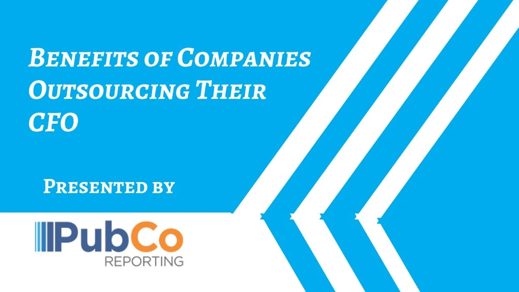 benefits of companies outsourcing their cfo