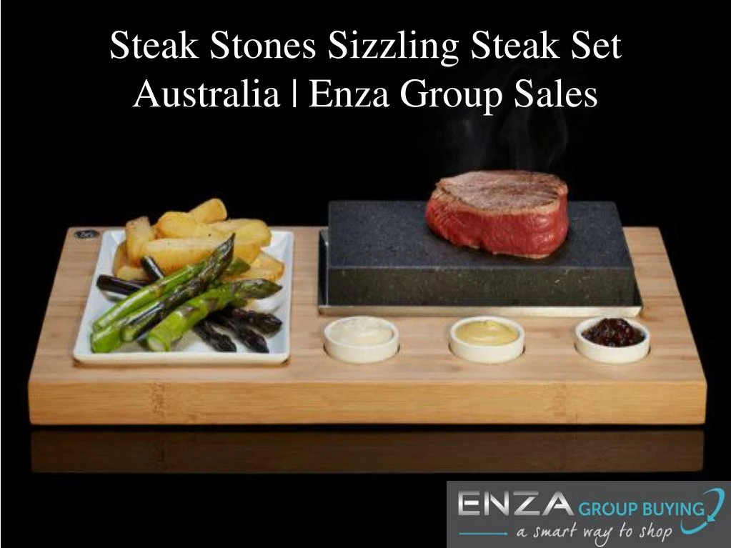 steak stones sizzling steak set australia enza
