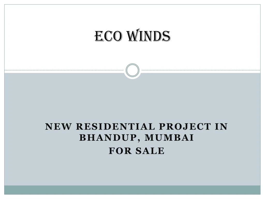 eco winds
