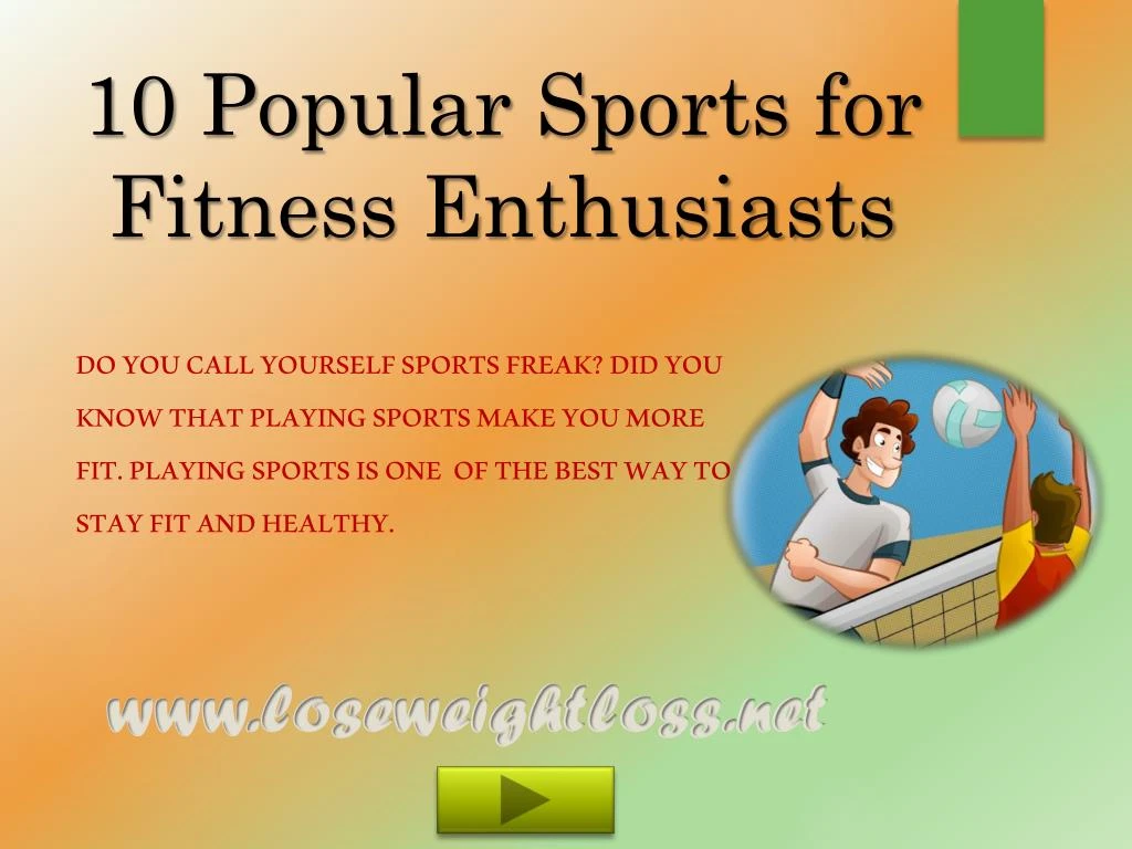 10 popular sports for fitness enthusiasts