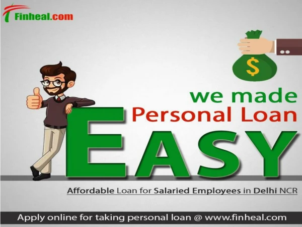 Easy personal loan in delhi
