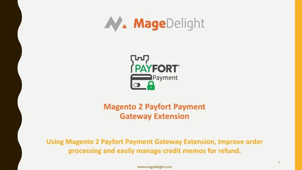 magento 2 payfort payment gateway extension