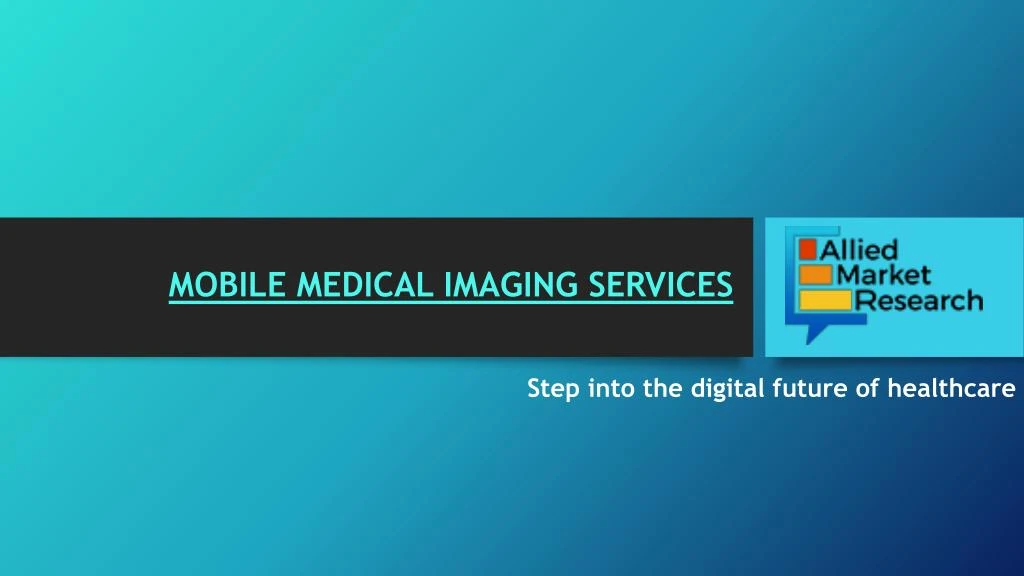 mobile medical imaging services