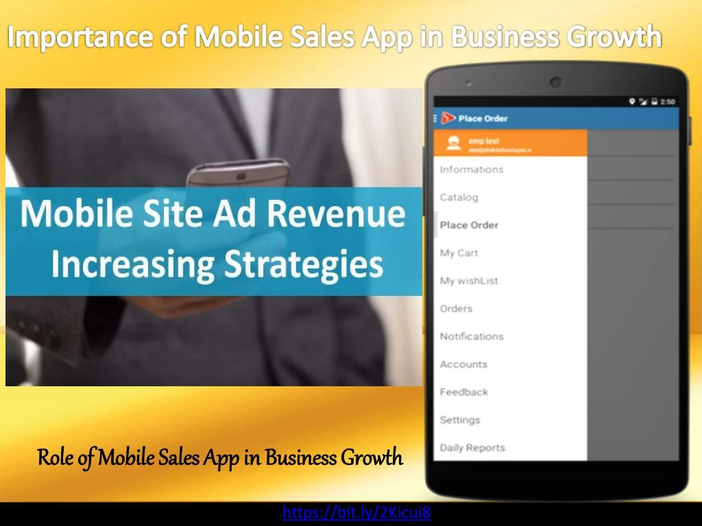 importance of mobile sales app in business growth