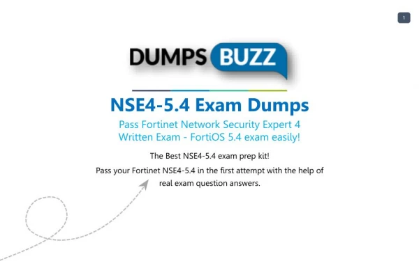 Some Details Regarding NSE4-5.4 Test Dumps VCE That Will Make You Feel Better