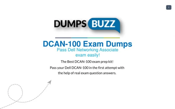 Buy DCAN-100 VCE Question PDF Test Dumps For Immediate Success