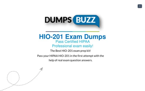 Valid HIO-201 Braindumps with HIO-201 Practice Test sample questions