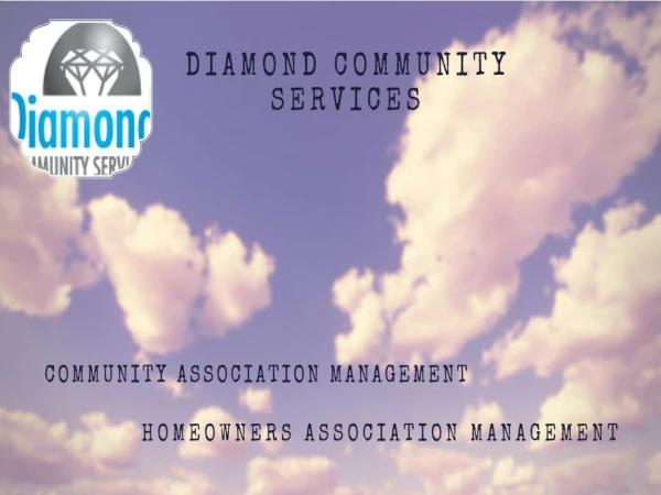 Experience The Best Expertise Of Diamond Community Services