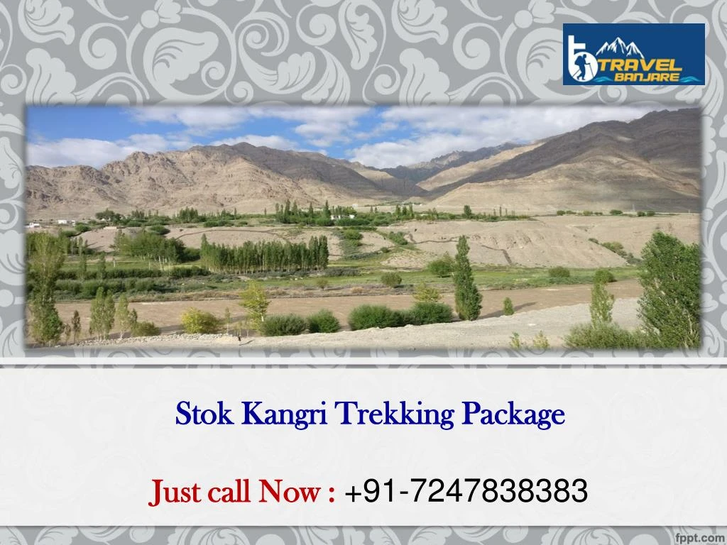 stok kangri trekking package just call now 91 7247838383
